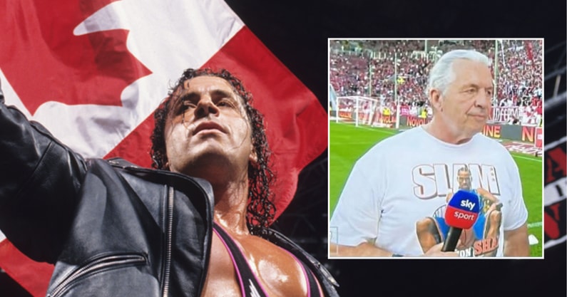 wwe-hall-of-famer-bret-hart-big-shai-gilgeous-alexander-fan