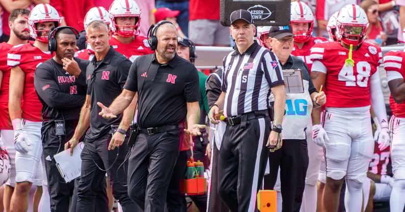 Matt Rhule Nebraska football Michigan