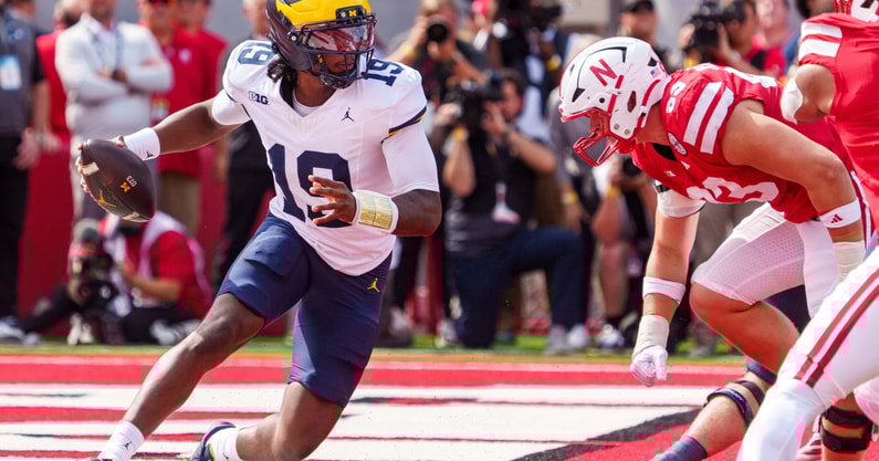 NCAA Football: Michigan at Nebraska