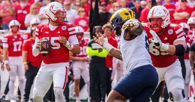 NCAA Football: Michigan at Nebraska