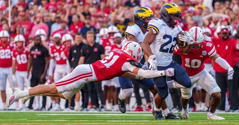 NCAA Football: Michigan at Nebraska