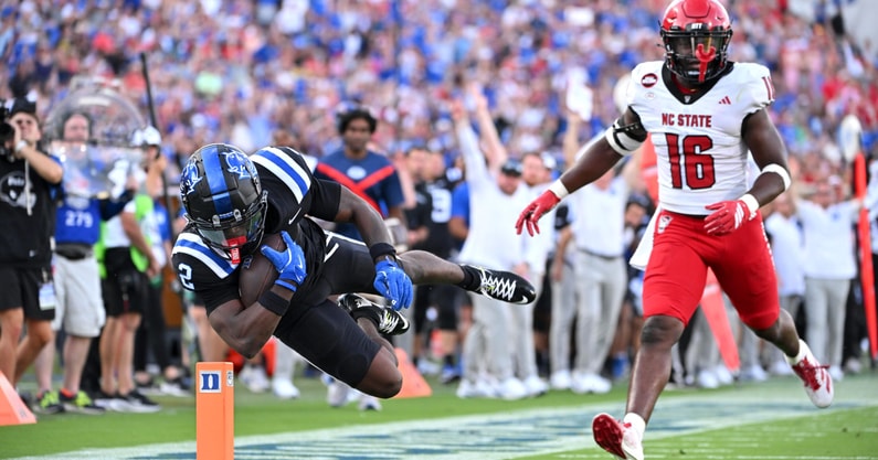 Duke football Sahmir Hagans