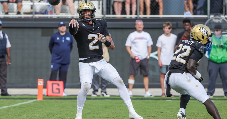 NCAA Football: North Carolina at Central Florida