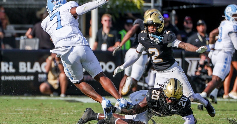 NCAA Football: North Carolina at Central Florida