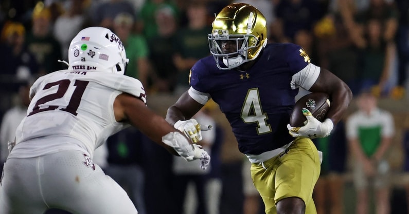 NCAA Football: Texas A&M at Notre Dame