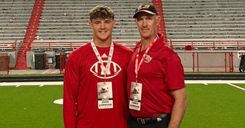 2027 DL Josh Johnson at Nebraska