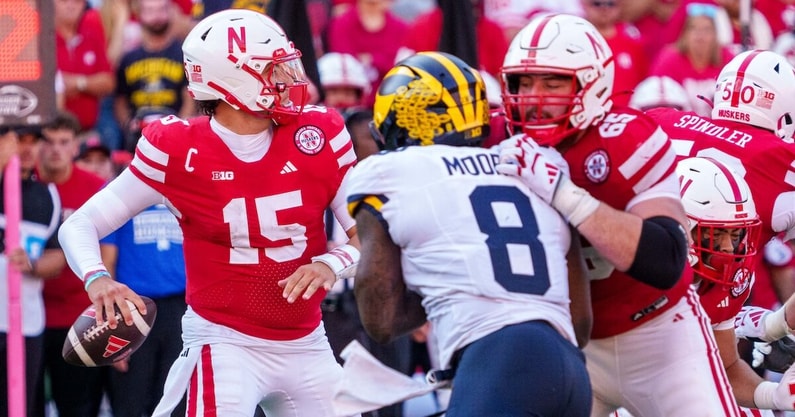 NCAA Football: Michigan at Nebraska