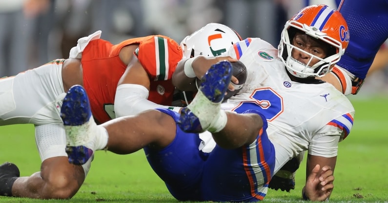 NCAA Football: Florida at Miami