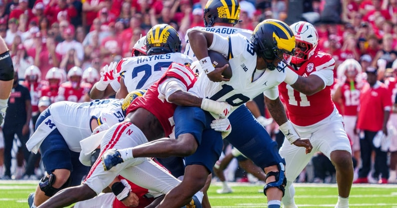 NCAA Football: Michigan at Nebraska