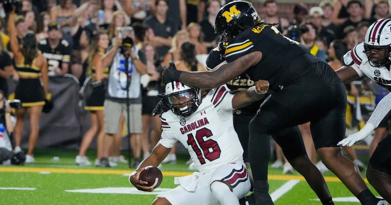 NCAA Football: South Carolina at Missouri