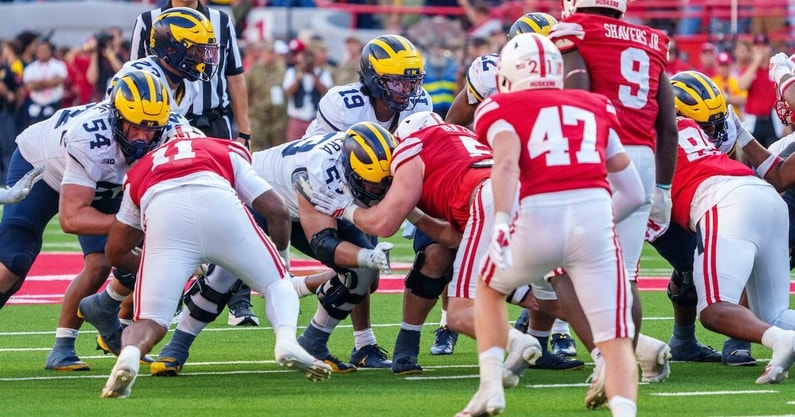 NCAA Football: Michigan at Nebraska