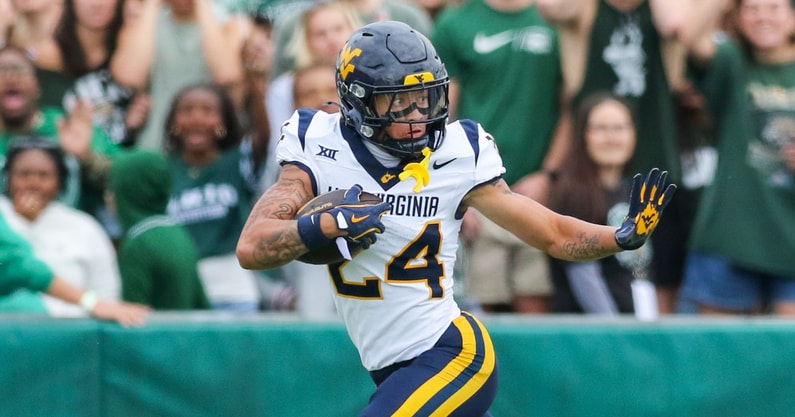 West Virginia wide receiver Rodney Gallagher