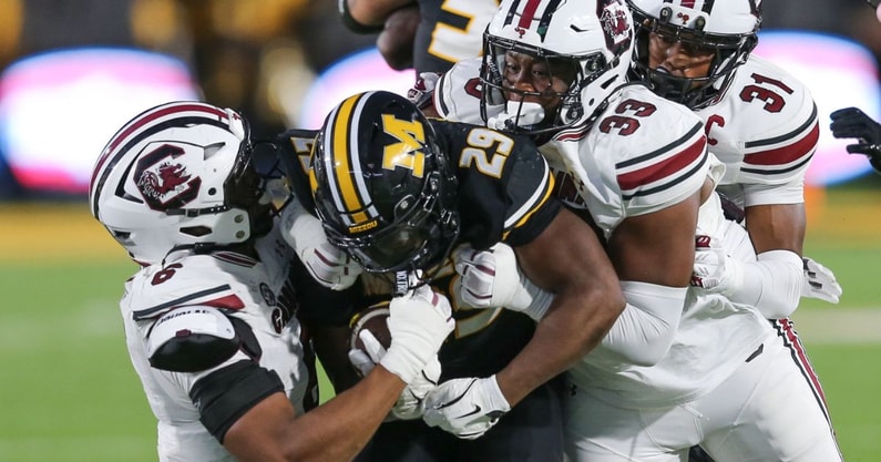 south carolina gamecocks vs running back ahmad hardy