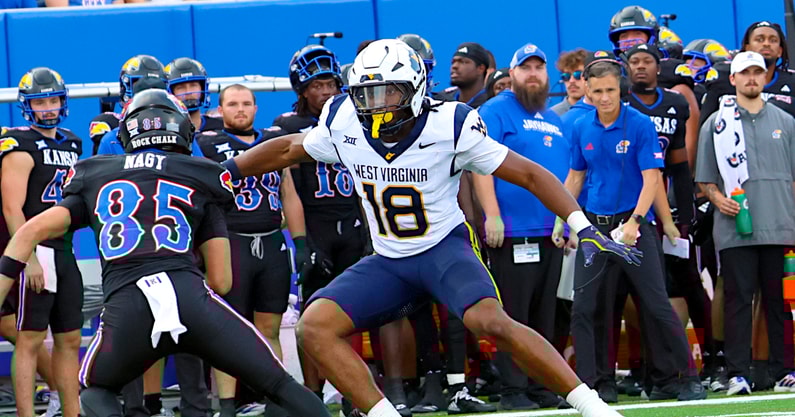 West Virginia bandit Curtis Jones against Kansas