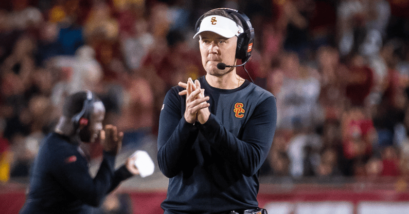 USC head coach Lincoln Riley