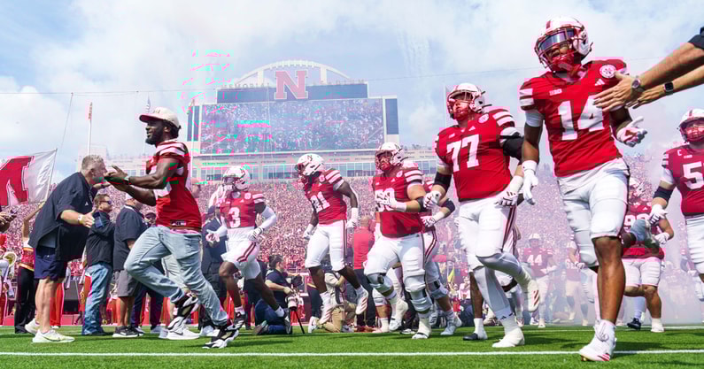 Nebraska football at Memorial Stadium