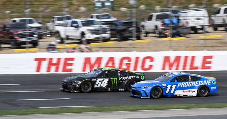 Ty Gibbs Denny Hamlin NASCAR