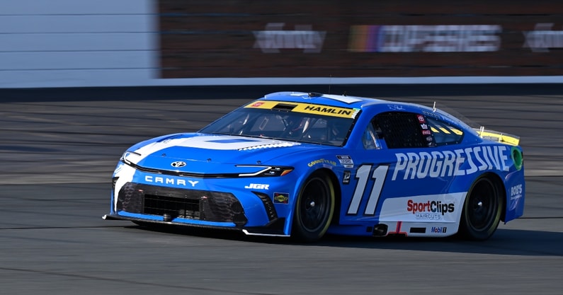 Denny Hamlin NASCAR New Hampshire