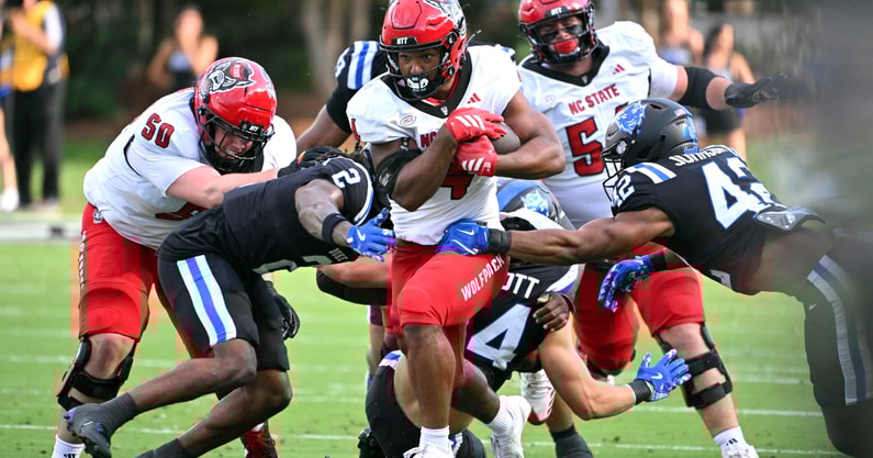 Duke football PFF grades