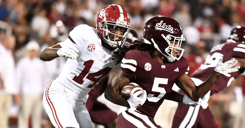 Alabama WR Jalen Hale