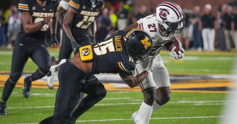 NCAA Football: South Carolina at Missouri