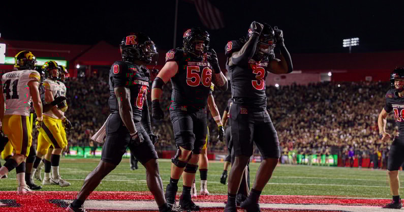 Rutgers Football running back Antwan Raymond