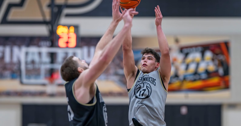 Purdue's Omer Mayer