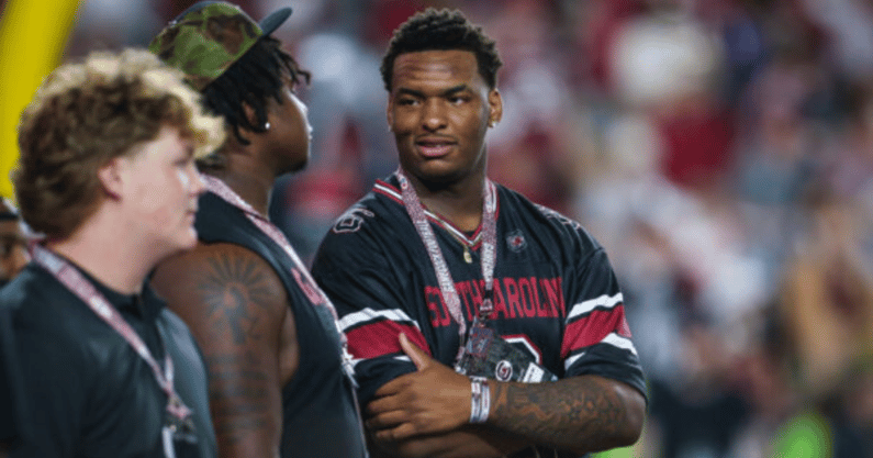 South Carolina football recruiting target Nate Carson. Photo by: Katie Dugan | GamecockCentral