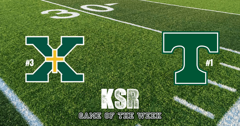 KSR Game of the Week: No. 3 St. Xavier vs. No. 1 Trinity