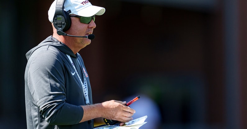 AUBURN, AL - 2025.08.19 - Football Practice