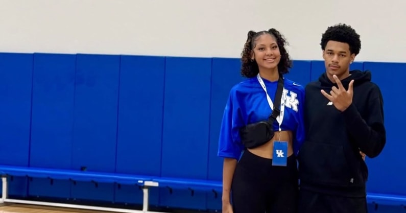 Kam Mercer on his Kentucky visit (Photo: Overtime Elite)