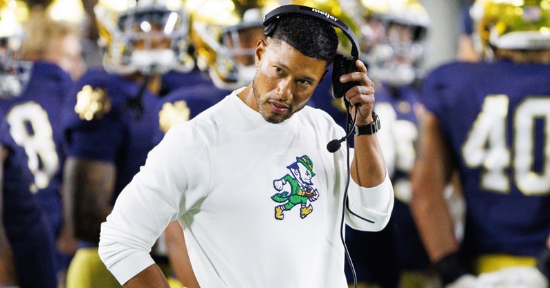 Marcus Freeman, Notre Dame