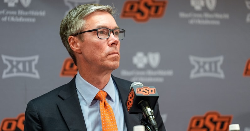 Oklahoma State Athletic Director Chad Weiberg