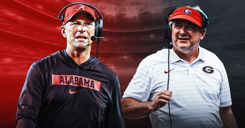 Kalen DeBoer and Kirby Smart