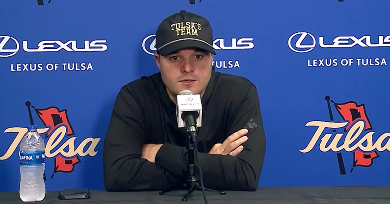 Tulsa Football Tre Lamb Presser