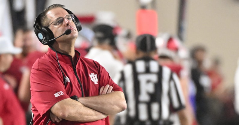 NCAA Football: Illinois at Indiana