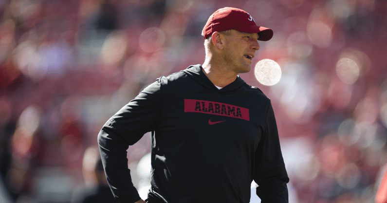 Alabama coach Kalen DeBoer