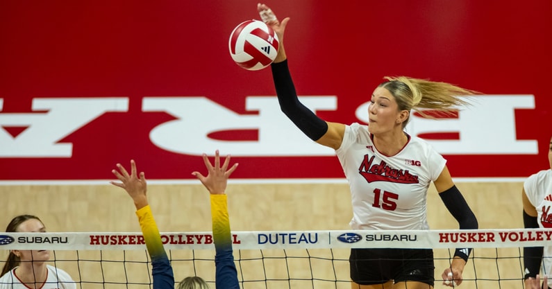 Nebraska volleyball Andi Jackson