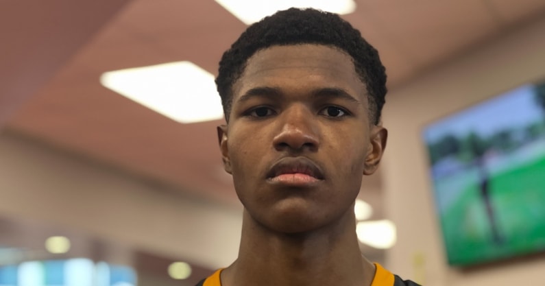 Five-star prospect Cameron Williams (Brian Neubert/GoldandBlack.com)