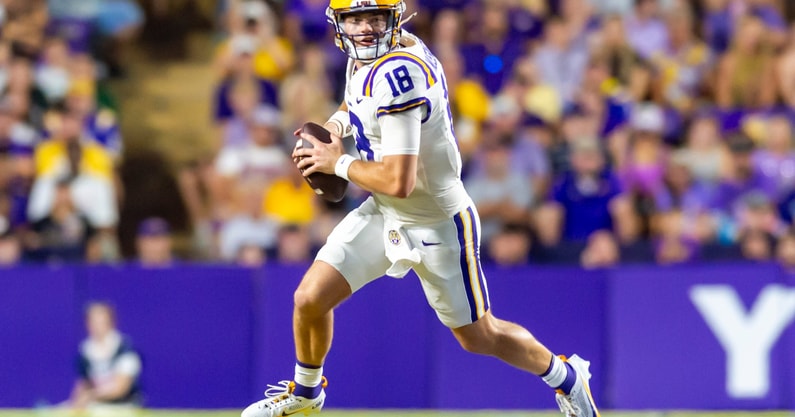 LSU QB Garrett Nussmeier (Photo: Syndication: The Daily Advertiser)