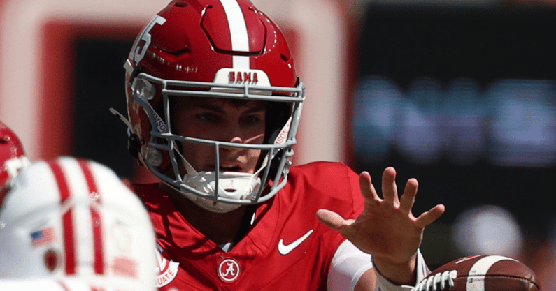 Alabama QB Ty Simpson