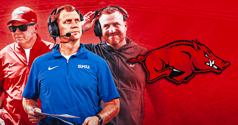 Arkansas Razorbacks football head coach hot board