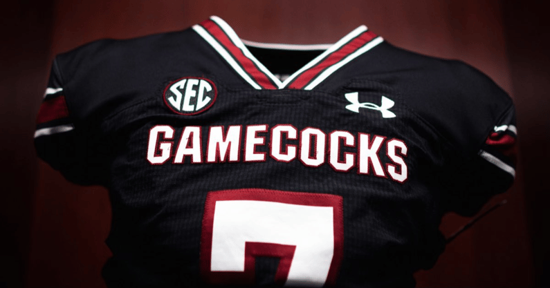 South Carolina football black jersey. Photo credit: South Carolina Athletics | @GamecockFB on Twitter/X