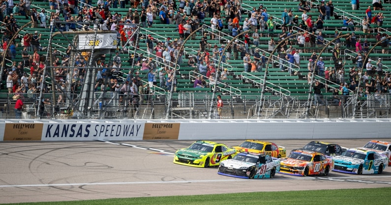 Brandon Jones Kansas NASCAR