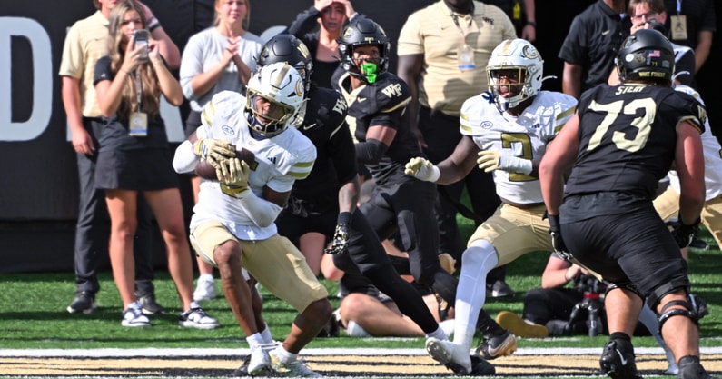 NCAA Football: Georgia Tech at Wake Forest