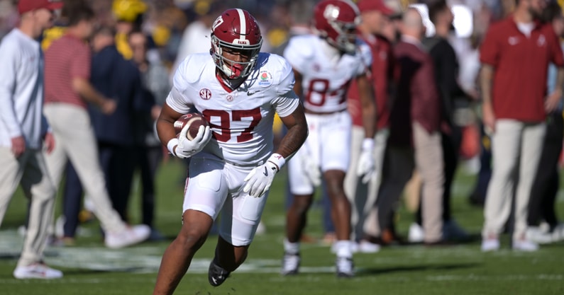 Alabama TE Danny Lewis