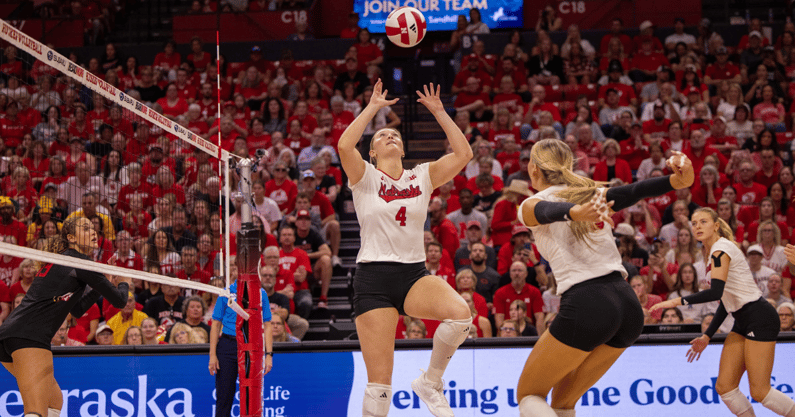 Nebraska volleyball Campbell Flynn