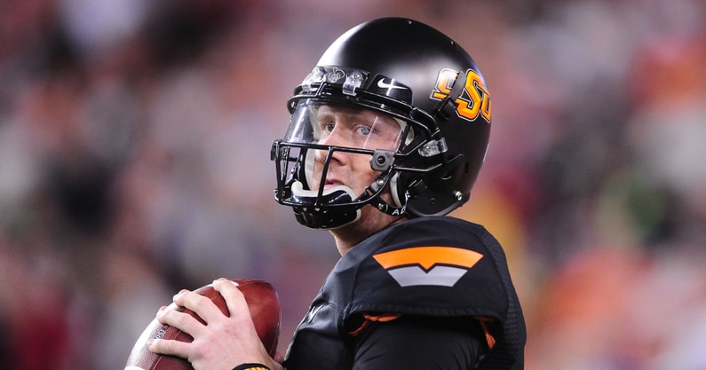 brandon weeden oklahoma state coach