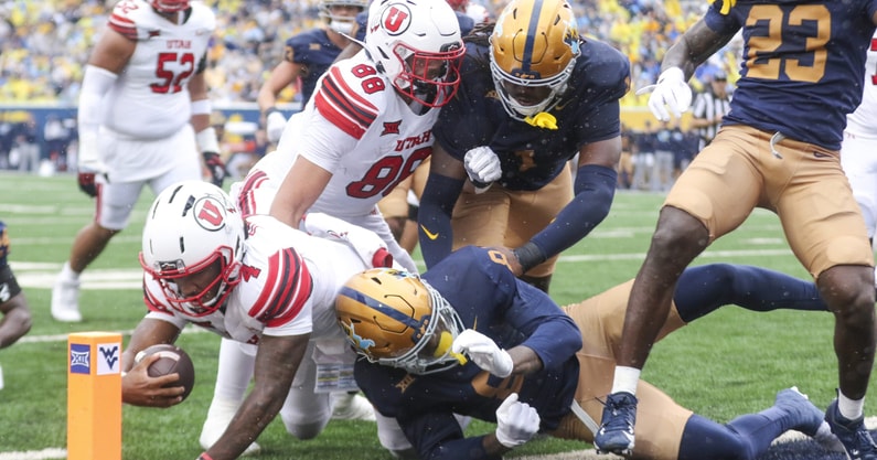 NCAA Football: Utah at West Virginia