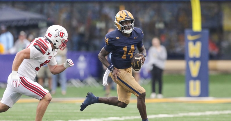 NCAA Football: Utah at West Virginia